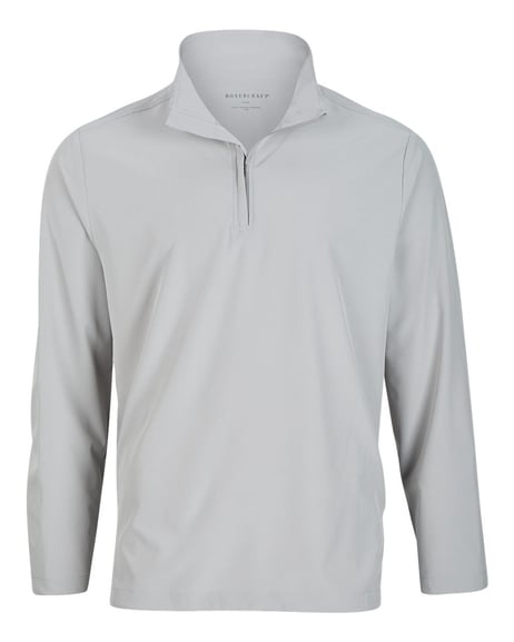 Front view of Quarter-Zip Stretch Pullover