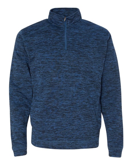 Front view of Cosmic Fleece Quarter-Zip Sweatshirt