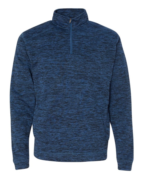 Front view of Cosmic Fleece Quarter-Zip Sweatshirt