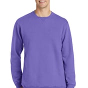 Front view of Beach Wash® Garment-Dyed Crewneck Sweatshirt