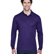 Front view of Men’s Pinnacle Performance Long-Sleeve Piqué Polo