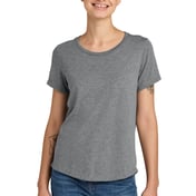 Front view of Women’s Relaxed Tri-Blend Scoop Neck Tee