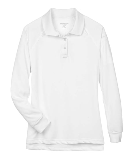 Front view of Women's Advantage Long Sleeve Tactical Polo