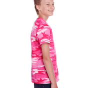 Side view of Youth Camo T-Shirt