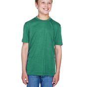 Front view of Youth Sonic Heather Performance T-Shirt