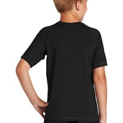 Back view of Youth Rashguard Tee