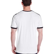 Back view of Men’s Retro Ringer T-Shirt