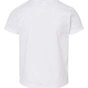 Back view of Youth Fine Jersey T-Shirt