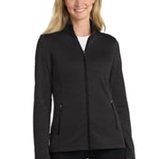 Front view of Women’s Collective Striated Fleece Jacket