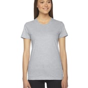 Front view of Ladies’ Fine Jersey USA Made Short-Sleeve T-Shirt