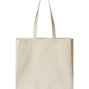 Front view of Isabella Midweight Recycled Canvas Tote