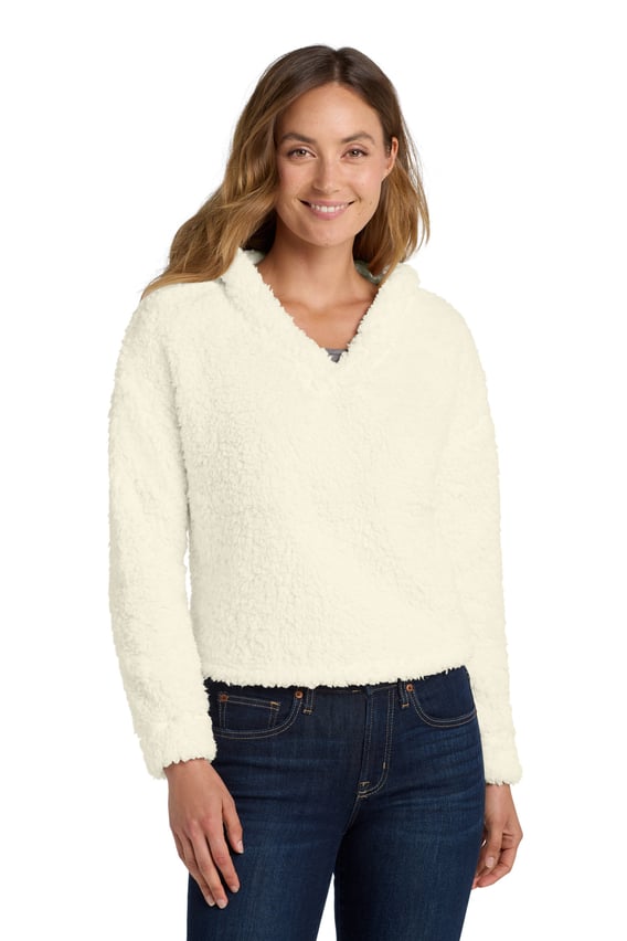 Front view of Women’s Cozy Fleece Hoodie
