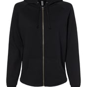Front view of Women’s California Wave Wash Full-Zip Hooded Sweatshirt