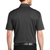Back view of Heathered Silk Touch Performance Polo