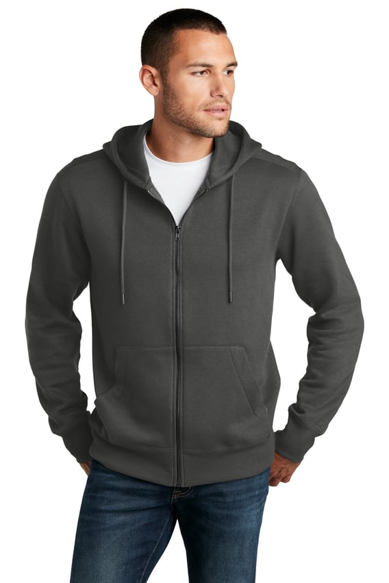 Front view of Perfect Weight &reg; Fleece Full-Zip Hoodie