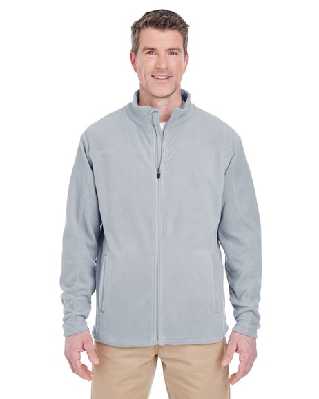 Front view of Men's Cool & Dry Full-Zip Microfleece