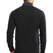 Back view of Colorblock Microfleece Jacket