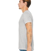 Side view of Unisex Triblend V-Neck T-Shirt