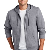 Front view of Jersey Full-Zip Hoodie