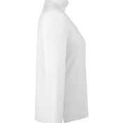 Side view of Ladies’ Fusion ChromaSoft Pique Quarter-Zip