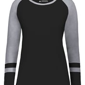 Front view of Women’s Triblend Fanatic 2.0 Long Sleeve T-Shirt