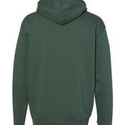 Back view of Heavyweight Hooded Sweatshirt