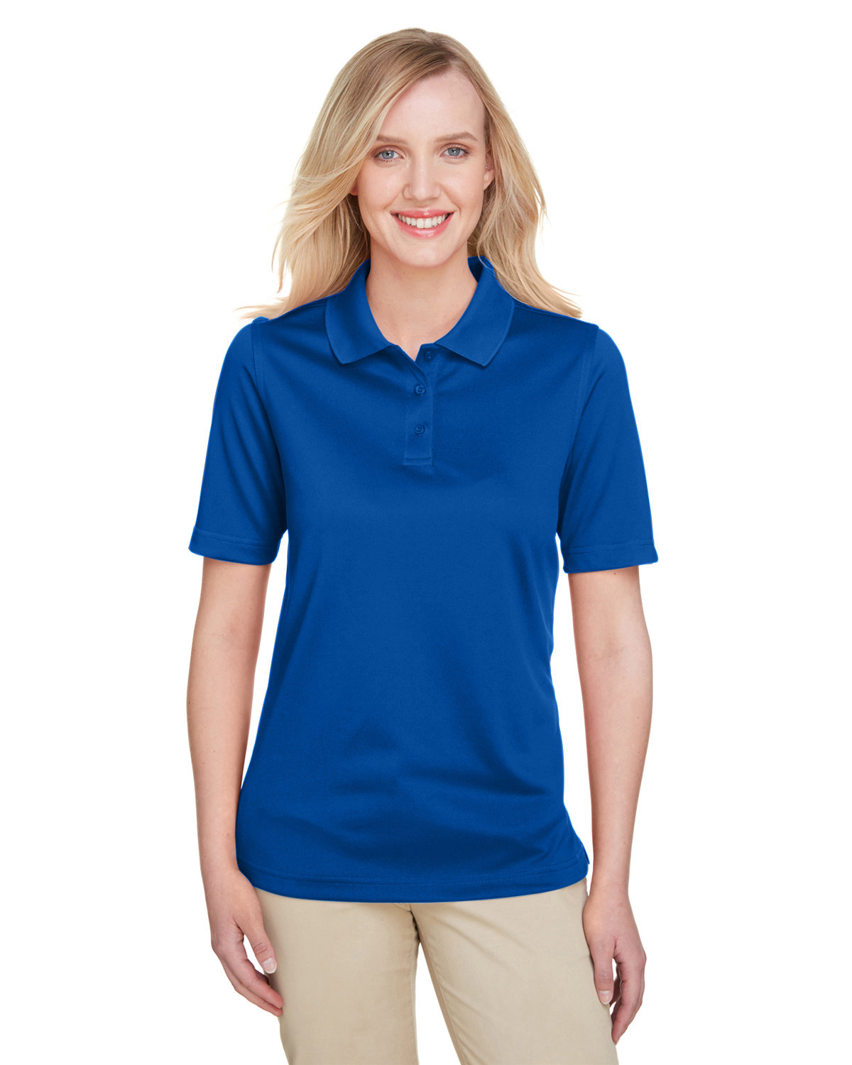 Front view of Ladies’ Advantage Snag Protection Plus Polo