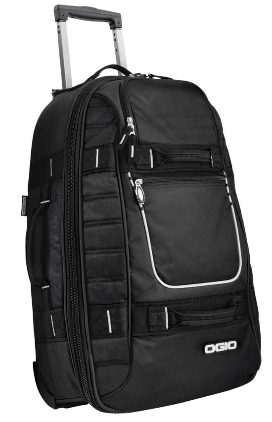 Front view of Pull-Through Travel Bag