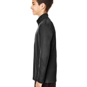 Side view of Youth Zone Performance Quarter-Zip Pullover