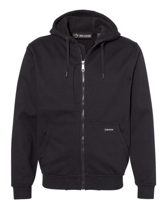 Front view of Bateman Bonded Power Fleece 2.0 Full-Zip Jacket