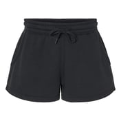 Front view of Women S Lightweight California Wave Wash Sweatshorts