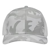Front view of Traditional Lo-Pro Mesh Back Trucker Fit Cap
