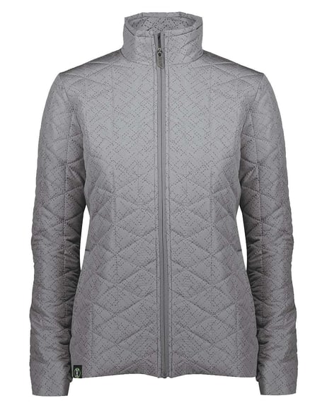 Front view of Women's Repreve® Eco Quilted Jacket