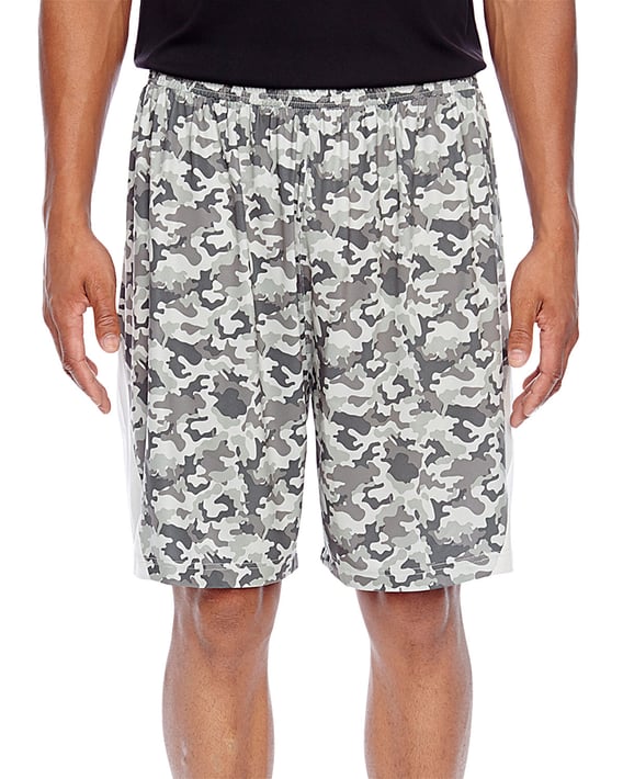 Front view of Men’s Tournament Sublimated Camo Short