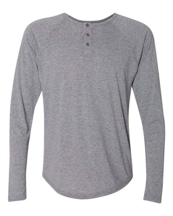 Front view of Triblend Henley