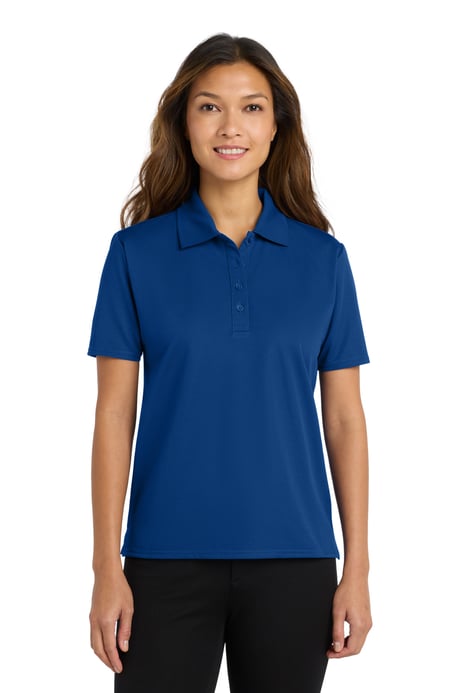 Front view of Women's Dry Zone&reg; Ottoman Polo