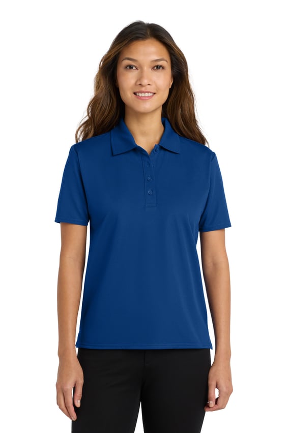Front view of Women’s Dry Zone&reg; Ottoman Polo