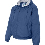 Side view of Fleece Lined Hooded Jacket