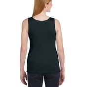 Back view of Ladies’ Combed Ringspun 2×1 Rib Tank
