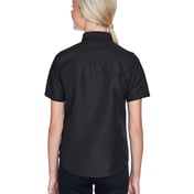 Back view of Women’s Key West Short Sleeve Performance Staff Shirt