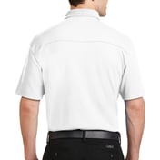 Back view of Silk Touch Interlock Performance Polo