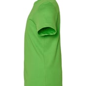 Side view of Youth Fine Jersey Tee