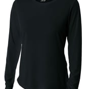 Front view of Women’s Cooling Performance Long Sleeve Tee
