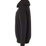 Side view of Youth Special Blend Raglan Hooded Sweatshirt