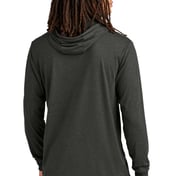 Back view of Unisex Tri-Blend Hoodie Tee