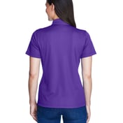 Back view of Ladies’ Eperformance™ Shield Snag Protection Short-Sleeve Polo