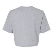 Back view of Women’s Jersey Crop Tee