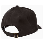 Back view of Brushed Twill Sandwich Cap