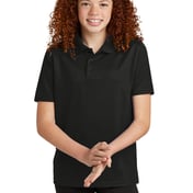 Front view of Youth UV Micropique Polo