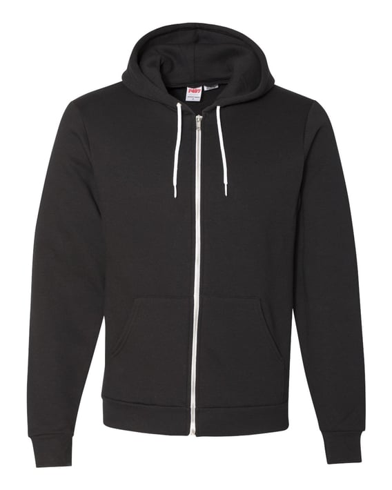 Front view of USA-Made Flex Fleece Full-Zip Hoodie
